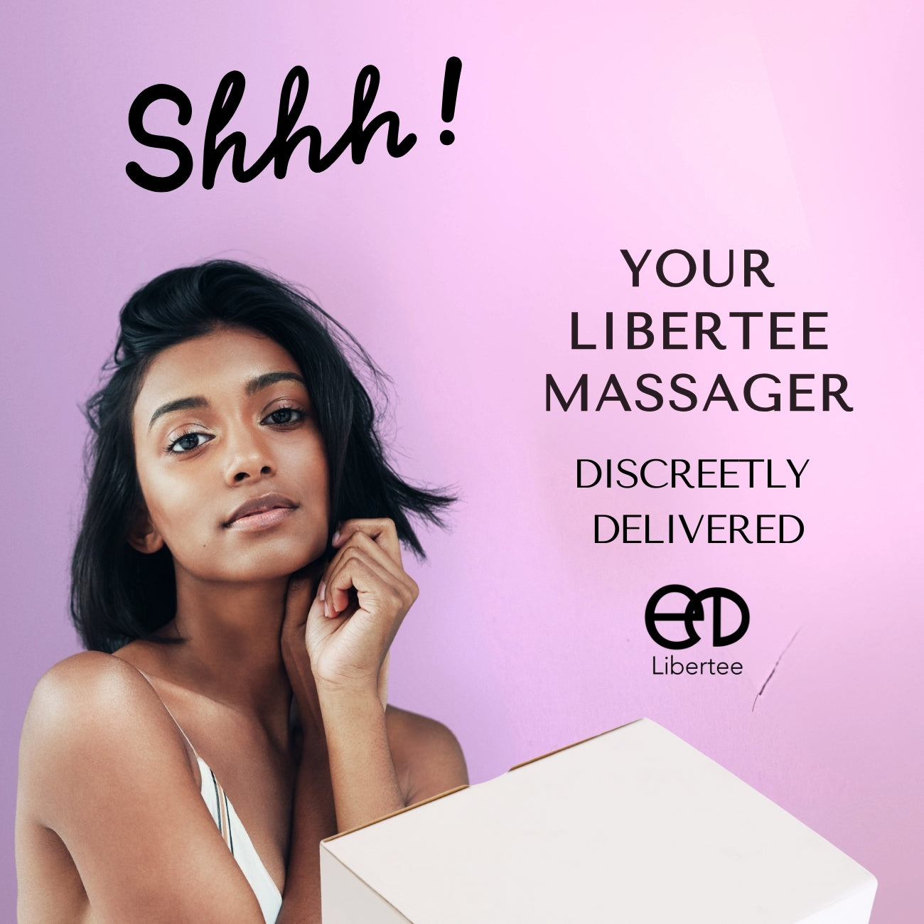 Libertee Rose Massager come in discreet packaging